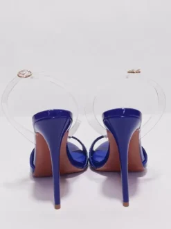 Femmes Quotidien Décontracté Chic Bout Pointu Talon Aiguille Escarpins PU Cuir