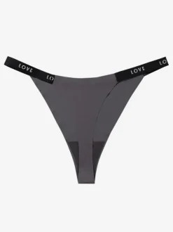 Femmes Sexy Culotte Violet Foncée Imprimer Sous-Vêtements