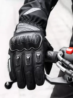 Gants En Polyester Hommes Vélo Escalade Gants De Randonnée Écran Tactile