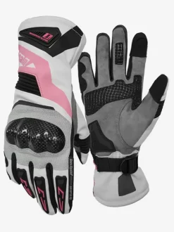 Gants Gris Moto Hommes Imperméables Coupe-Vent Course Vélo Escalade Randonnée