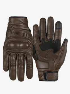 Gants Noirs Moto En Cuir Hommes Écran Tactile Course Vélo Escalade Randonnée