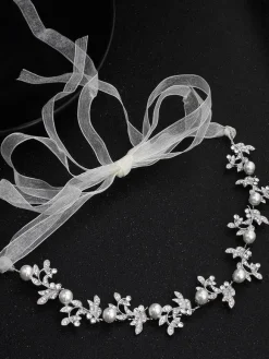 Guirlande de mariée couronne mariage argent