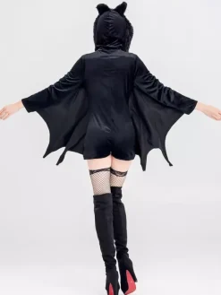 Halloween Costume Chauve-Souris Femmes Sexy Vampire Démon Cosplay Carnavals Combinaisons Déguisements Halloween