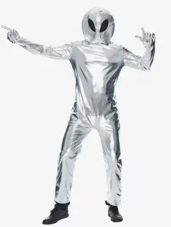 Halloween Costume de fête d'halloween dans l'espace extraterrestre nouveau costume d'astronaute ovni drôle