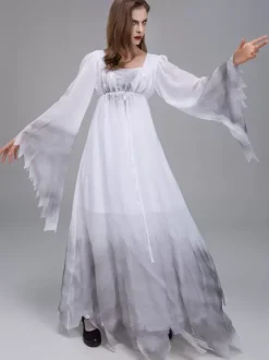 Halloween Costume de zombie d'horreur costume de fantôme d'halloween costume de fantôme féminin costume de mariée vampire costume d'halloween