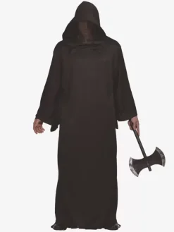 Halloween Costumes d'Halloween de Noël Noir Unisexe Vintage Pardessus Polyester Costumes de vacances