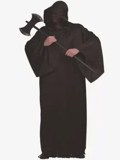 Halloween Costumes d'Halloween de Noël Noir Unisexe Vintage Pardessus Polyester Costumes de vacances