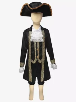 Halloween Costumes d'Halloween pour enfants Pirates des Caraïbes Ensemble Costumes de Cosplay