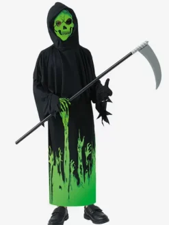 Halloween Costumes d'Halloween pour enfants Ensemble de polyester noir pour Halloween Vêtements pour enfants