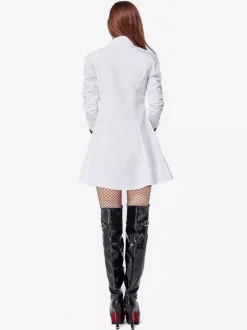 Halloween Costumes Infirmière Sexy Robe Blancs Gants Cosplay Déguisements Halloween