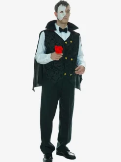 Halloween Costumes Marchandises de Vacances Costumes de Vacances Halloween Élégant Noir Fibre de Polyester