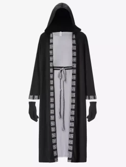 Halloween Carnaval Costume Vampire Sorcier Mascarade Adultes Performance Halloween