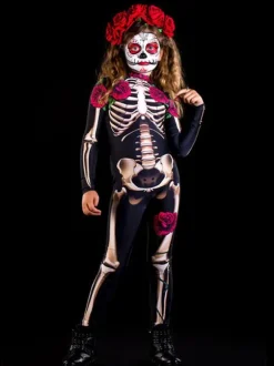 Halloween Costume Halloween Squelette Zentai Enfant Halloween