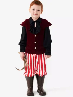 Halloween Costumes d'Halloween pour enfants Ensemble de polyester marron café pour Halloween Chemise et pantalon pour enfants
