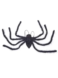 Halloween Décorations d'Halloween Fibre de polyester de couleur fendue Accessoires d'araignée d'Halloween
