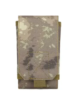 Homme Sac Gris Nylon Camouflage Taille de taille