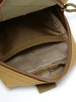 Homme Sac Sac à dos Nylon Khaki