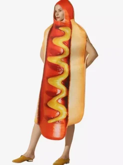 Hot Dog Costume Impression 3d Cosplay Adultes Déguisements Halloween