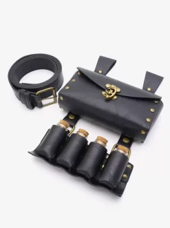 艗illets pour accessoires de costume Steampunk marron pour hommes