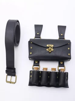 艗illets pour accessoires de costume Steampunk marron pour hommes