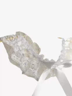 Jarretière de cuisse en dentelle noire pour femme n艙ud sexy