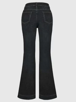 Jeans Pantalon Pour Femme Charmant Polyester