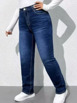 Jeans pour femmes bas en denim modernes et décontractés jeans décontractés pour tous les jours