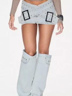 Jeans pour femmes bas skinny denim tendance et sexy