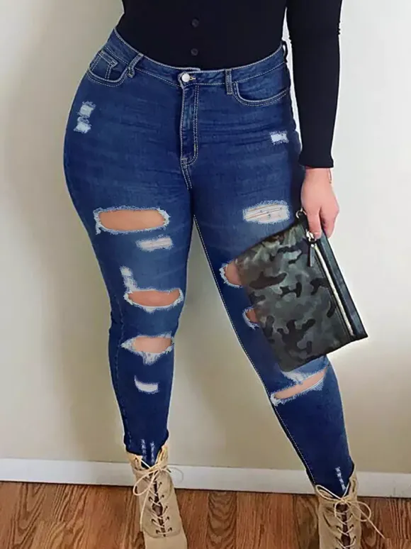 Jeans pour femmes bas de jeans tendance et sexy