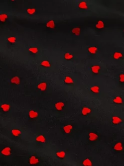 Jupe longue élégante en tulle à motif c艙ur pour femme - Jupe longue trapèze taille haute en maille vaporeuse - Tenue de soirée printemps-été 2026