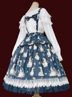 Jupes Lolita Infanta Lolita SK Light Apricot Bows