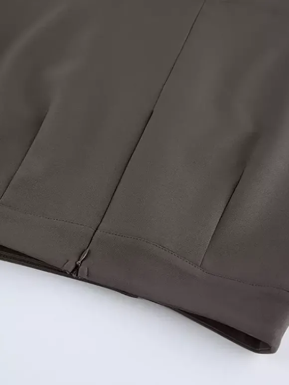 Jupes marron mini d'été pour femmes