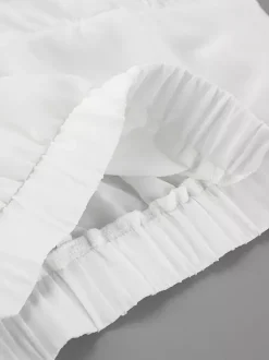 Jupes blanches en mousseline élégantes mini pour femmes
