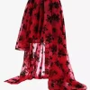 Jupes longues noires chics pour le printemps bas pour femmes