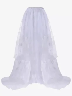 Jupes longues noires chics pour le printemps bas pour femmes