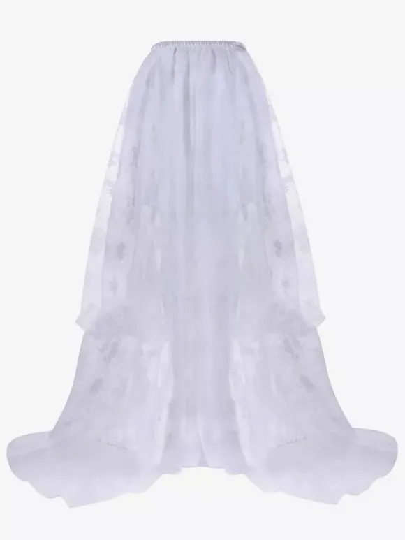 Jupes longues noires chics pour le printemps bas pour femmes