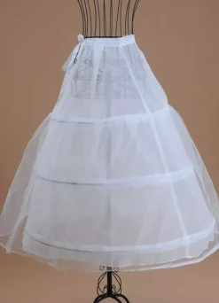 Jupon 2026 Tulle mariage jupon Ivoire A Line couche 3 cerceau jupon nuptiale