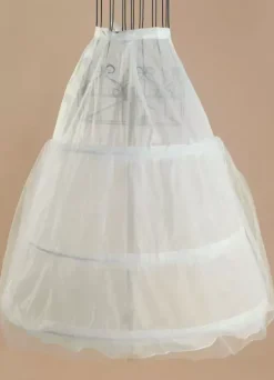 Jupon 2026 Tulle mariage jupon Ivoire A Line couche 3 cerceau jupon nuptiale