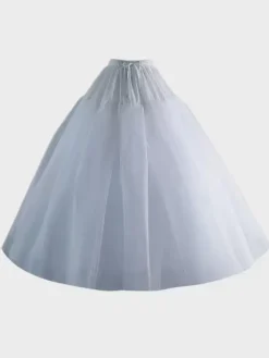 Jupons Lolita en polyester jupe Lolita blanche à plusieurs niveaux