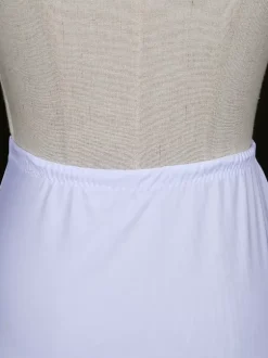 Jupons Lolita Style Rococo Blanche En Polyester Accessoire