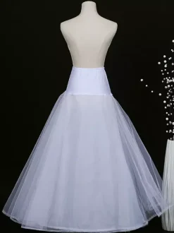 Jupons Lolita Style Rococo Blanche En Polyester Accessoire