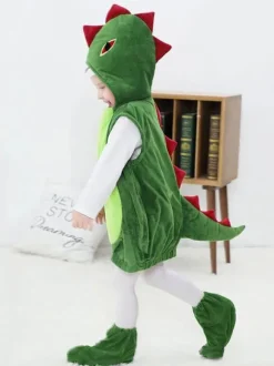 Kigurumi Combinaison Pyjamas Noël Enfant Robe à capuche Chaussures