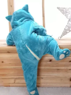 Kigurumi Onesie pyjama enfant dessin animé nourriture combinaison en fibres de Polyester