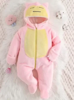 Kigurumi Onesie pyjama enfant dessin animé nourriture combinaison en fibres de Polyester
