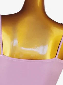 Latin Dance Robes Robe Lavande Lycra Spandex femmes latino-Danseur Costume