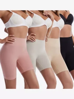 Leggings Sport Femme sous Jupe Robe Anti-frottement Pantalons de Cyclisme pour Femme Legging Court sans Couture Boxer Short Sécurité
