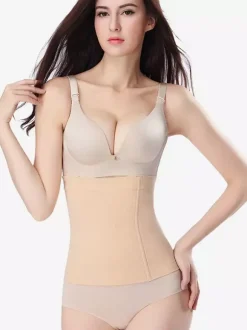 Linge de Mariée Ceinture amincissante post-partum pour femme sans coutures gainante pour un ventre plat et une silhouette remodelante.