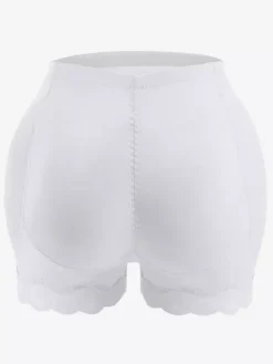 Linge de Mariée Coussinets de hanches et de fesses ceinture amincissante pour femme gaine ventre plat respirante avec design ajouré soutien post-partum et sport