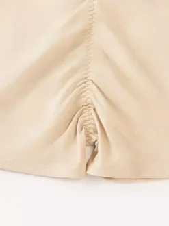 Linge de Mariée Short gainant grande taille ajustable pour femme fermeture à agrafes coussinets de hanches amovibles effet push-up fessier.
