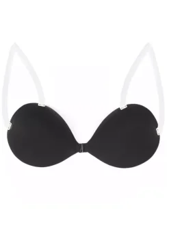 Linge de Mariée Soutiens-gorge Invisible Femme avec Bretelles Unicolore